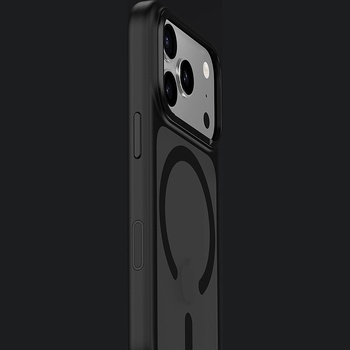 Benks Etui Magnetic Mist Metal Frame (A069) do Iphone 17 Pro szary (Camera Control Button)