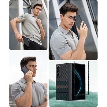 Benks Zestaw Combo Armor Air Aurora Axis Kevlar do Samsung Galaxy Z Fold 7 - back case + front cover + szkło