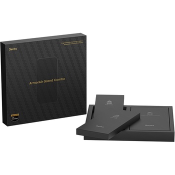 Benks Zestaw Combo Armor Grid Axis Kevlar do Samsung Galaxy Z Fold 7 - back case + front cover + szkło