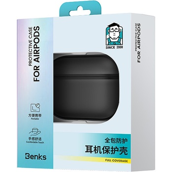 Benks Etui na słuchawki Mist Case do Airpods Pro 3 czarne