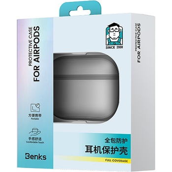 Benks Etui na słuchawki Mist Case do Airpods Pro 3 szare
