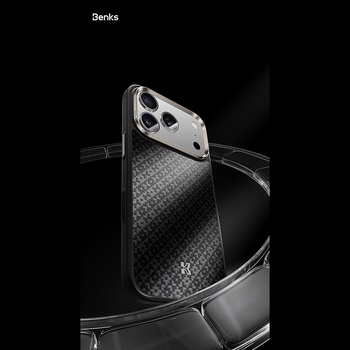 Benks Etui Magnetic Armor Pro Armor Grid Kevlar Metal Frame 600D (Y070) do Iphone 17 Pro Max czarne