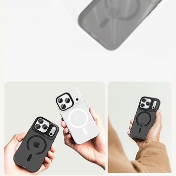 Benks Etui Magnetic Lucid Armor (K069) do Iphone 17 Pro biały (Camera Control Button)