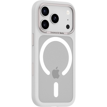 Benks Etui Magnetic Mist Metal Frame (K069) do Iphone 17 Pro biały (Camera Control Button)