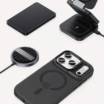 Benks Etui Magnetic Lucid Armor (K070) do Iphone 17 Pro Max czarny (Camera Control Button)