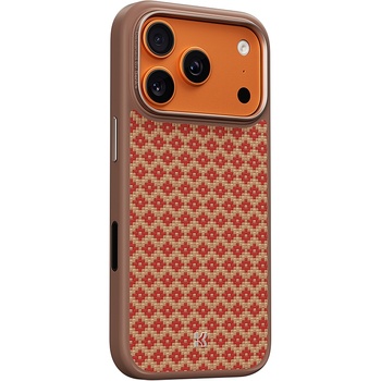 Benks Etui Magnetic Armor Pro Armor Grid Kevlar Metal Frame 600D (YB70) do Iphone 17 Pro Max pomarańczowe