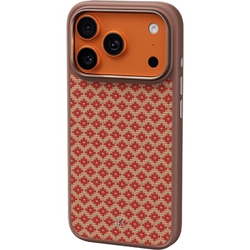 Benks Etui Magnetic Armor Pro Armor Grid Kevlar Metal Frame 600D (YB70) do Iphone 17 Pro Max pomarańczowe