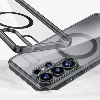 Benks Etui Magnetic Crystal TPU Frame (0050) do Samsung Galaxy S26 Ultra czarny
