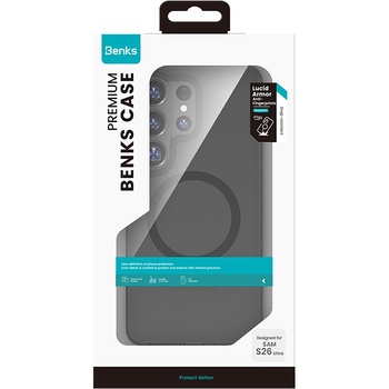 Benks Etui Magnetic Lucid Armor (A048) do Samsung Galaxy S26 czarny