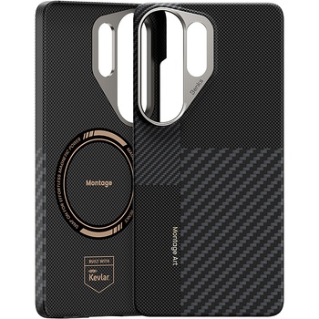 Benks Etui Montage Magnetic Armor Air Kevlar Metal Frame 600D+1500D (F050) do Samsung Galaxy S26 Ultra czarny