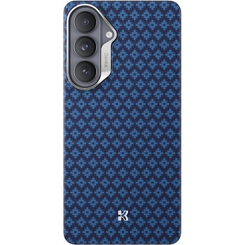 Benks Etui Magnetic Armor Air Armor Grid Kevlar Metal Frame 600D (A049) do Samsung Galaxy S26 Plus niebieskie
