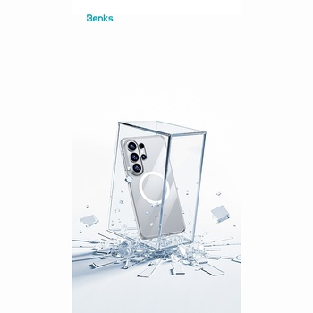 Benks Etui Magnetic Crystal (A049) do Samsung Galaxy S26 Plus przezroczysty