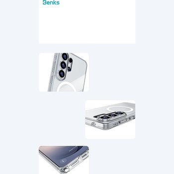 Benks Etui Magnetic Crystal (A050) do Samsung Galaxy S26 Ultra przezroczysty