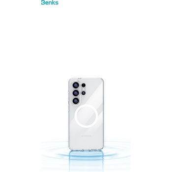 Benks Etui Magnetic Crystal (A050) do Samsung Galaxy S26 Ultra przezroczysty