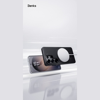 Benks Etui Magnetic Vita Pro Silicone (A050) do Samsung Galaxy S26 Ultra szary