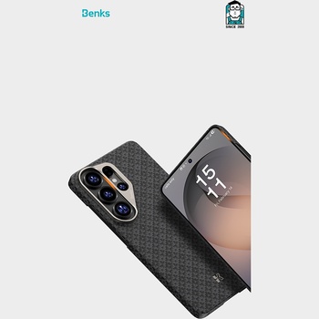 Benks Etui Magnetic Armor Air Armor Grid Kevlar Metal Frame 600D (E048) do Samsung Galaxy S26 czarne
