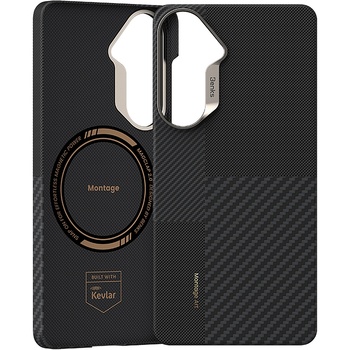 Benks Etui Montage Magnetic Armor Air Kevlar Metal Frame 600D+1500D (F048) do Samsung Galaxy S26 czarny