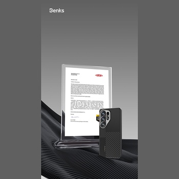Benks Etui Montage Magnetic Armor Pro Kevlar Metal Frame 600D+1500D (L048) do Samsung Galaxy S26 czarny
