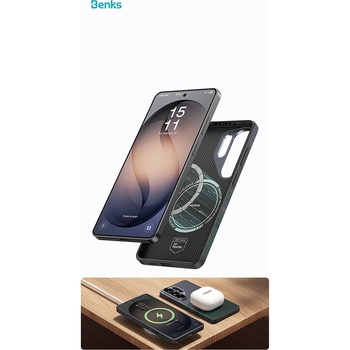 Benks Etui Magnetic Armor Pro Aurora Kevlar 600D (D050) do Samsung Galaxy S26 Ultra