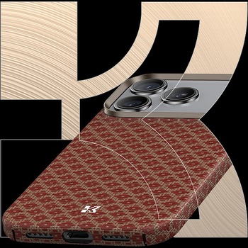 Benks Etui Magnetic Armor Air Armor Grid Kevlar Metal Frame 600D (H069) do Iphone 17 Pro pomarańczowe