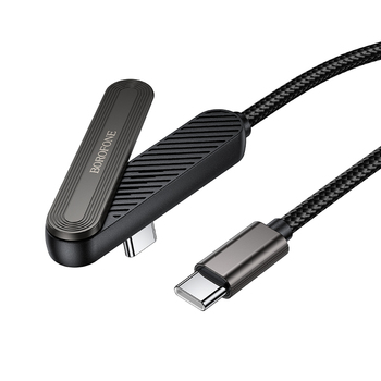 Borofone Kabel BX125 Pacifico - Typ C na Typ C - PD 60W 1 metr czarny
