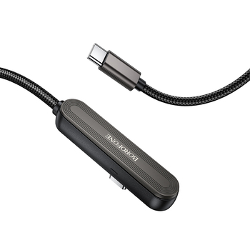 Borofone Kabel BX125 Pacifico - Typ C na Typ C - PD 60W 1 metr czarny