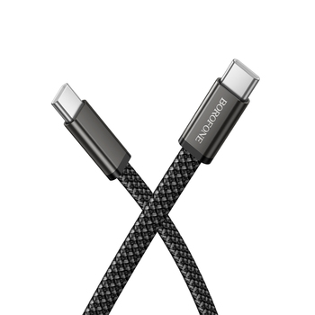 Borofone Kabel BX124 Peace - Typ C na Typ C - PD 60W 1 metr czarny