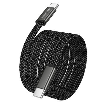 Borofone Kabel BX124 Peace - Typ C na Typ C - PD 60W 1 metr czarny