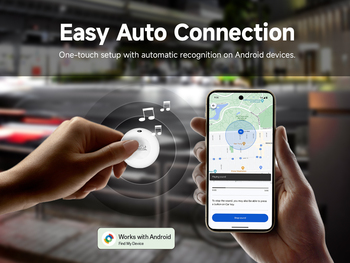 Lifemate Lokalizator GPS Bluetooth LifeTag Tracker HD-P16-3 Android + etui brelok biały (uszkodzone opakowanie)