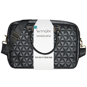 Wonder Briefcase Laptop 17 cali pico czarne (uszkodzone opakowanie)