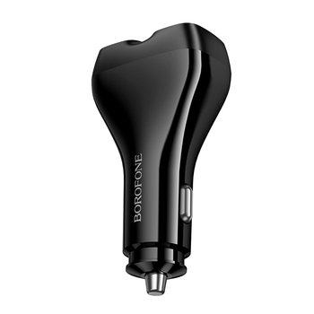 Borofone Car charger BZ35 Leader - 2 x Type C + USB - PD 30W black