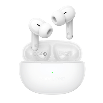 Borofone TWS Bluetooth Earphones FQ16 Star ANC+ENC smart AI white