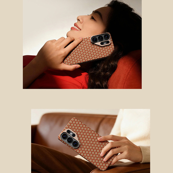 Benks Etui Magnetic Armor Air Armor Grid Kevlar Metal Frame 600D (C.K.FL.SA.GD.A050) do Samsung Galaxy S26 Ultra FORTUNE pomarańczowe