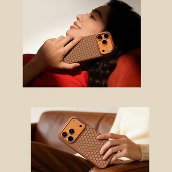 Benks Etui Magnetic Armor Pro Armor Grid Kevlar Metal Frame 600D (C.K.FL.AP.GD.F070) do Iphone 17 Pro Max pomarańczowe