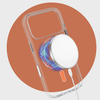 Liavec Pure Case do Iphone 17 Pro/18 Pro pomarańczowy (Camera Control Button)