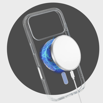 Liavec Pure Case do Iphone 17 Pro Max/18 Pro Max jasnoniebieski (Camera Control Button)