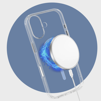 Liavec Pure Case do Iphone 17 niebieski (Camera Control Button)
