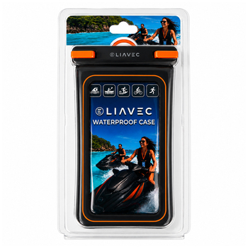 Liavec Aqua Etui wodoodporne z poduszką powietrzną i kieszonką uniwersalne
