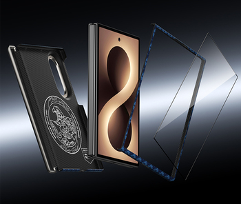 Benks Magnetic Armor Grid Air Grand Combo Case (C.K.FL.SA.BE.S060) do Samsung Galaxy Z Fold 8 blue