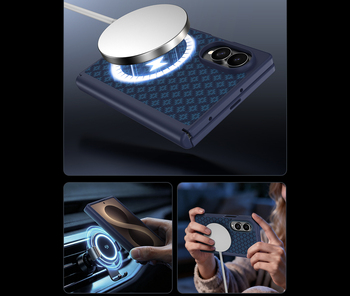 Benks Magnetic Armor Grid Pro Grand Combo Case (C.K.FL.SA.BE.CS60) do Samsung Galaxy Z Fold 8 blue