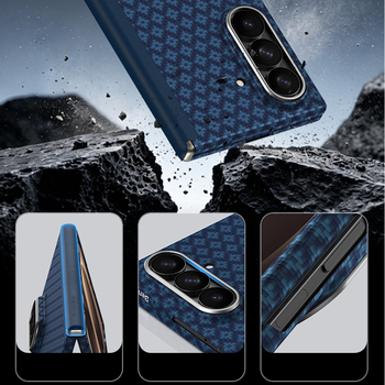 Benks Magnetic Armor Grid Air Grand Combo Case (C.K.FL.SA.BE.0051) do Samsung Galaxy Z Fold 8 Ultra blue