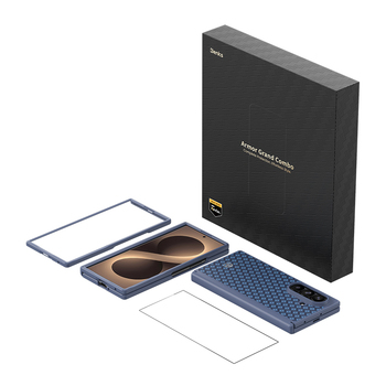 Benks Magnetic Armor Grid Pro Grand Combo Case (C.K.FL.SA.BE.C051) do Samsung Galaxy Z Fold 8 Ultra blue