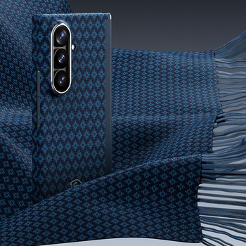 Benks Etui Magnetic Armor Grid Air Grand Combo (C.K.FL.SA.BE.0051) do Samsung Galaxy Z Fold 8 Ultra niebieski
