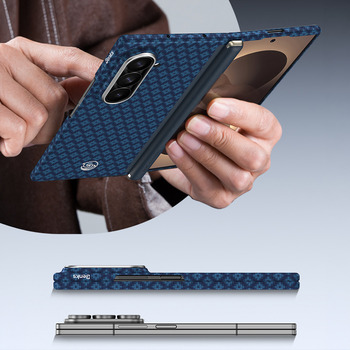 Benks Etui Magnetic Armor Grid Air Grand Combo (C.K.FL.SA.BE.0051) do Samsung Galaxy Z Fold 8 Ultra niebieski