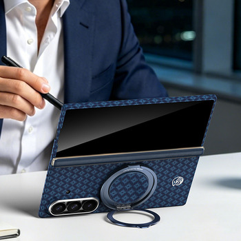 Benks Etui Magnetic Armor Grid Air Grand Combo (C.K.FL.SA.BE.0051) do Samsung Galaxy Z Fold 8 Ultra niebieski
