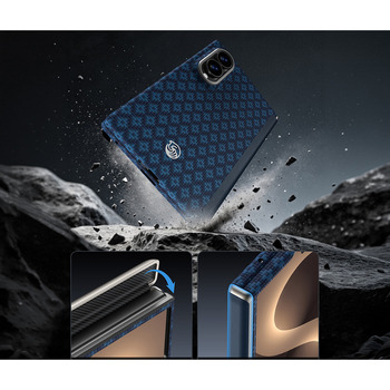 Benks Etui Magnetic Armor Grid Air Grand Combo (C.K.FL.SA.BE.S060) do Samsung Galaxy Z Fold 8 niebieski