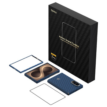 Benks Etui Magnetic Armor Grid Air Grand Combo (C.K.FL.SA.BE.S060) do Samsung Galaxy Z Fold 8 niebieski