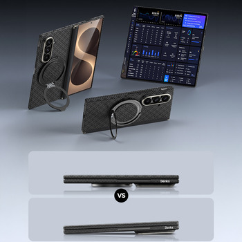 Benks Etui Magnetic Armor Grid Air Grand Combo (C.K.FL.SA.BK.0051) do Samsung Galaxy Z Fold 8 Ultra czarny