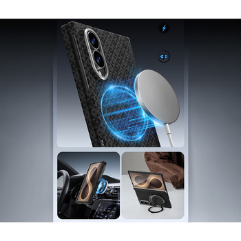 Benks Etui Magnetic Armor Grid Air Grand Combo (C.K.FL.SA.BK.S060) do Samsung Galaxy Z Fold 8 czarny
