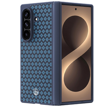 Benks Etui Magnetic Armor Grid Pro Grand Combo (C.K.FL.SA.BE.C051) do Samsung Galaxy Z Fold 8 Ultra niebieski